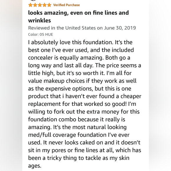 NIB🔥$42 Stila Almond 11 2in1 "Stay All Day" 12 Hour🤩Foundation & Concealer - Picture 10 of 11